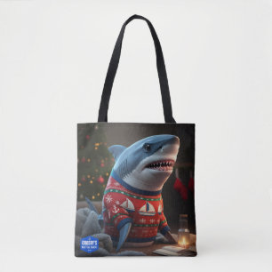 Wildlife Christmas Series Tote Bag