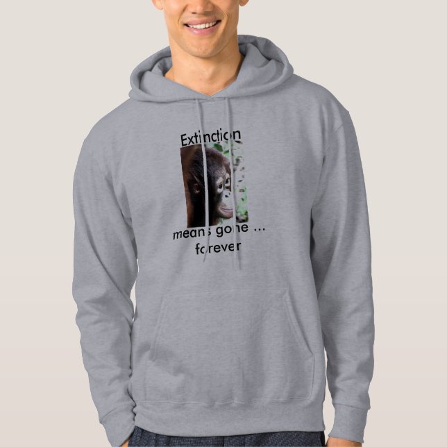Wildlife Conservation Great Apes Hoodie (Front)