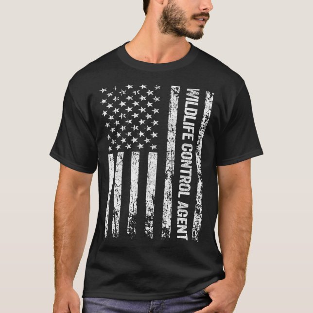 Wildlife Control Agent Future Game Warden T-Shirt (Front)