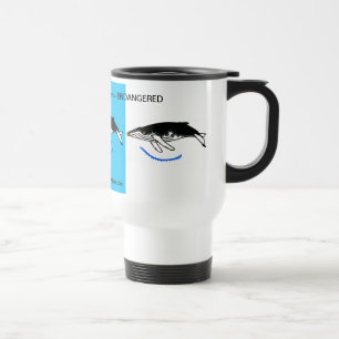 Wildlife - Cool Humpback whale - Conservation -  Travel Mug