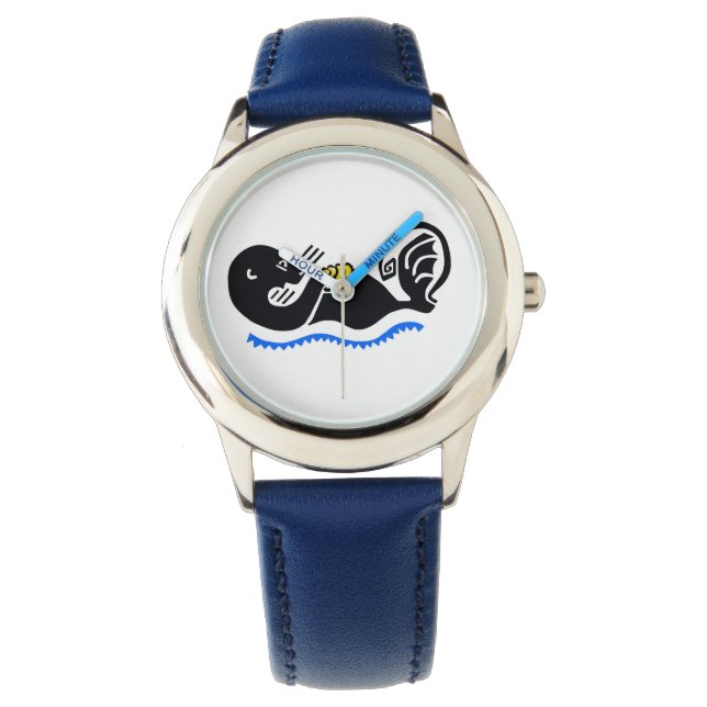 Wildlife - Cute Sea Otter - Nature - Kids watch (Front)