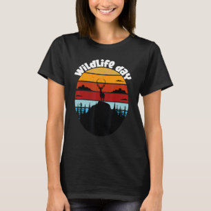 Wildlife day quote nature wildlife T-Shirt