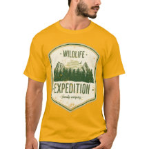 WildLife Expedition Outdoor Summer VacationT-Shirt