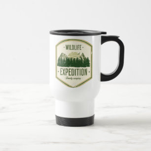 WildLife Expedition Outdoor Summer VacationT-Shirt Travel Mug