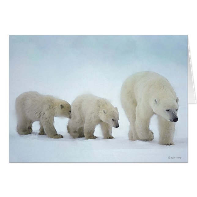 Wildlife-Following Mum (Front Horizontal)