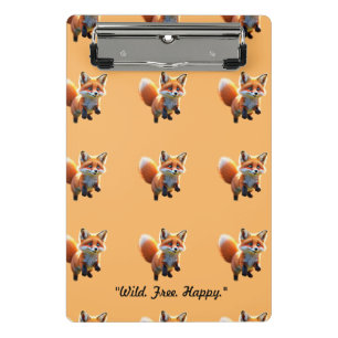 "Wildlife Fox Wonder" Mini Clipboard