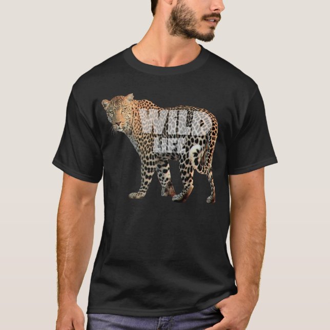 Wildlife gift for Safari lovers tigers T-Shirt (Front)