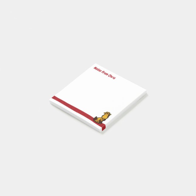 Wildlife Giraffe Post-It Notes (Angled)