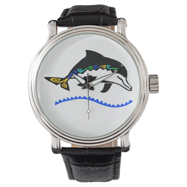 Wildlife - Graphic DOLPHIN - Animal lover -  Watch (Front)