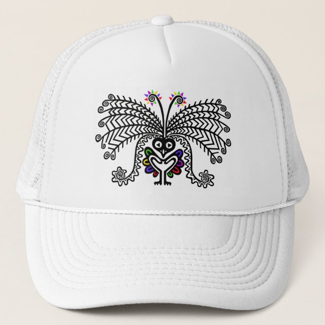 Wildlife - Graphic LyreBIRD - Conservation -  Trucker Hat (Front)