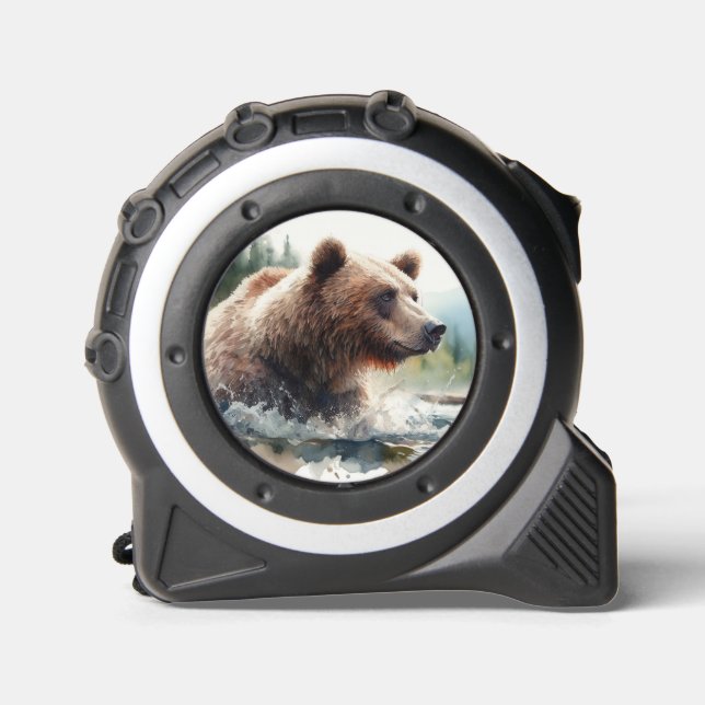 Wildlife Grizzly Bear Animal Wildlife Nature Art 1 (Front)