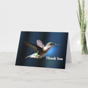 Wildlife Hummingbird Photo Thank You Card