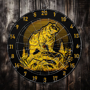 Wildlife-Inspired Dart Board Magic