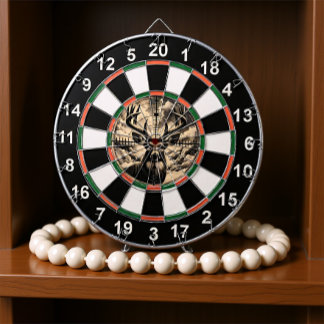 Wildlife-Inspired Hunting Lodge Deign Dartboard