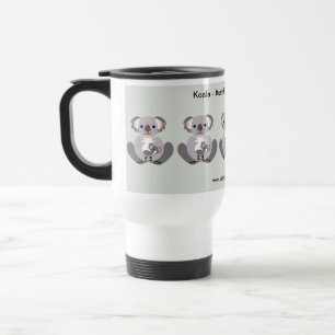 Wildlife -- KOALA  - Nature - Conservation - Travel Mug