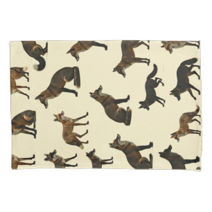 Wildlife Landscape Silhouette Pattern – Design 1 Pillowcase