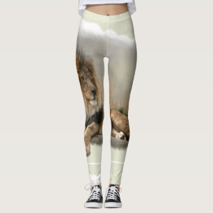 Wildlife Lion Lover Leggings