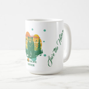 Wildlife Lover Colourful Design  Coffee Mug