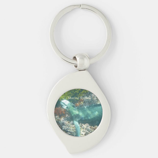 Wildlife Marine Iguana Key Ring (Front)