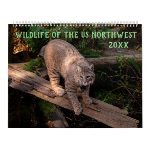Wildlife of the Northwest US Calendar
