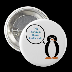 Wildlife Penguin Awareness Heritage Gift 3 Cm Round Badge