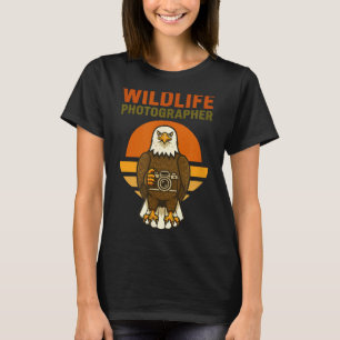 Wildlife Photographer Bald Eagle Bird Photography  T-Shirt