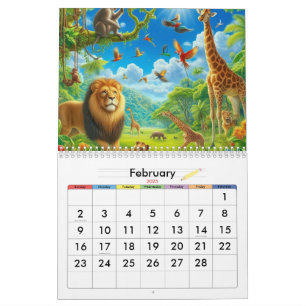 Wildlife Photography 2025 Calendar