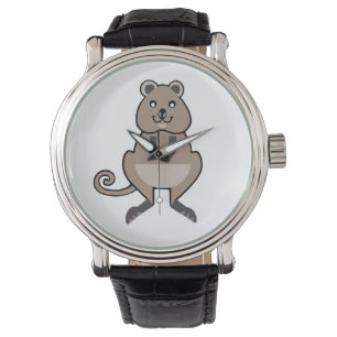 Wildlife -  QUOKKA - Hand dawn -Marsupial - Watch