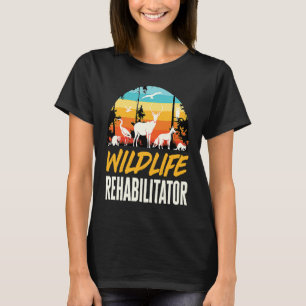 Wildlife Rehabilitator Animals Rights Rescue T-Shirt