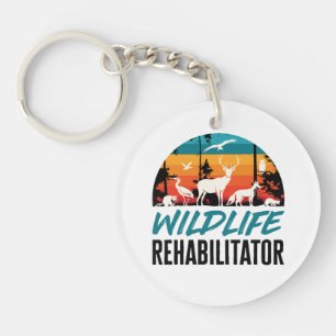 Wildlife Rehabilitator Rescue Key Ring
