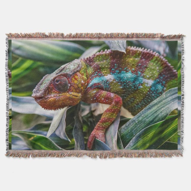 Wildlife  Reptile Throw Blanket (Front)
