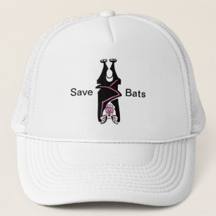 Wildlife - Save BATS - Animal - Halloween - Goth - Trucker Hat