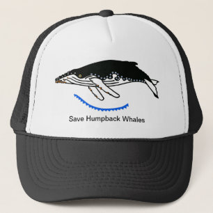 Wildlife - Save Humpback WHALES  - Nature Trucker Hat
