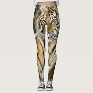 Wildlife Siberian Tiger Lover Leggings