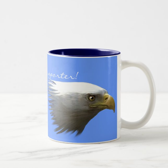Wildlife Supporter Bald Eagle Mug (Right)