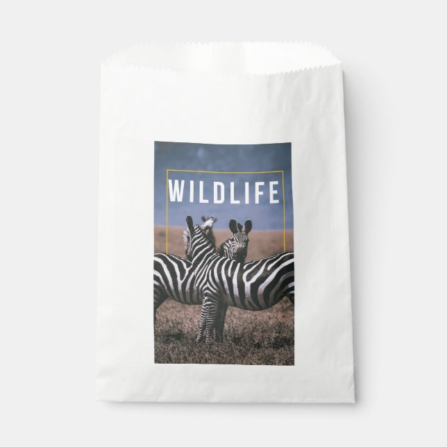 Wildlife-Themed Custom Favour Bag  (Front)