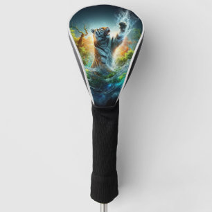 Wildlife Tiger Splash Golf Head Cover