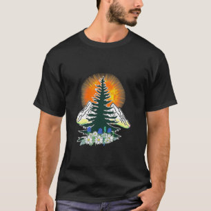 Wildlife Trees Nature Forest Mountains Trees Outdo T-Shirt