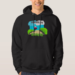 Wildlife Trees Outdoor Nature Forest Vintage Hoodie