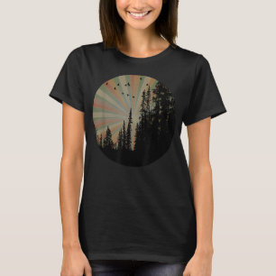 Wildlife Trees Outdoor Nature Forest Vintage T-Shirt