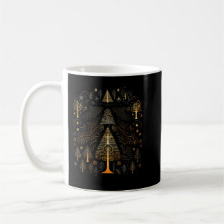 Wildlife Trees Outdoors Nature Forrest Art Graphic Coffee Mug