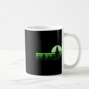 Wildlife Trees Outdoors Nature Retro Forest Hiking Coffee Mug