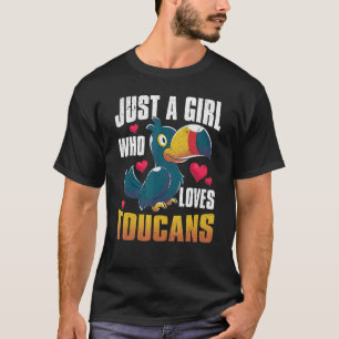 Wildlife Tropical Zoo Bird Girls Women Exotic Tou T-Shirt
