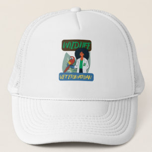 Wildlife Veterinarian – Exotic Animal Vet Design Trucker Hat