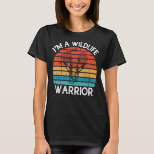 Wildlife Warrior Endangered Animals Conservation E T-Shirt