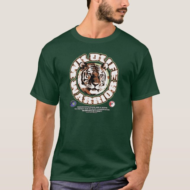 WILDLIFE WARRIOR TIGER T-Shirt (Front)