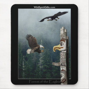 Wildlife Warriors - BALD EAGLE Mouse Mat