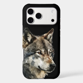 Wildlife Wolves  Wolf Head Animal Art 