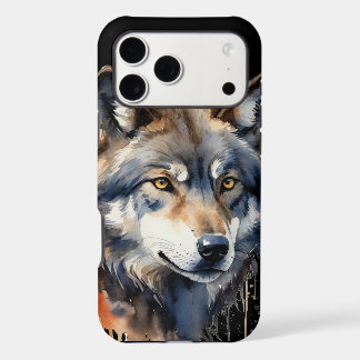 Wildlife Wolves  Wolf Head Animal Art 