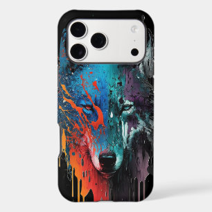 Wildlife Wolves  Wolf Head Animal Art 